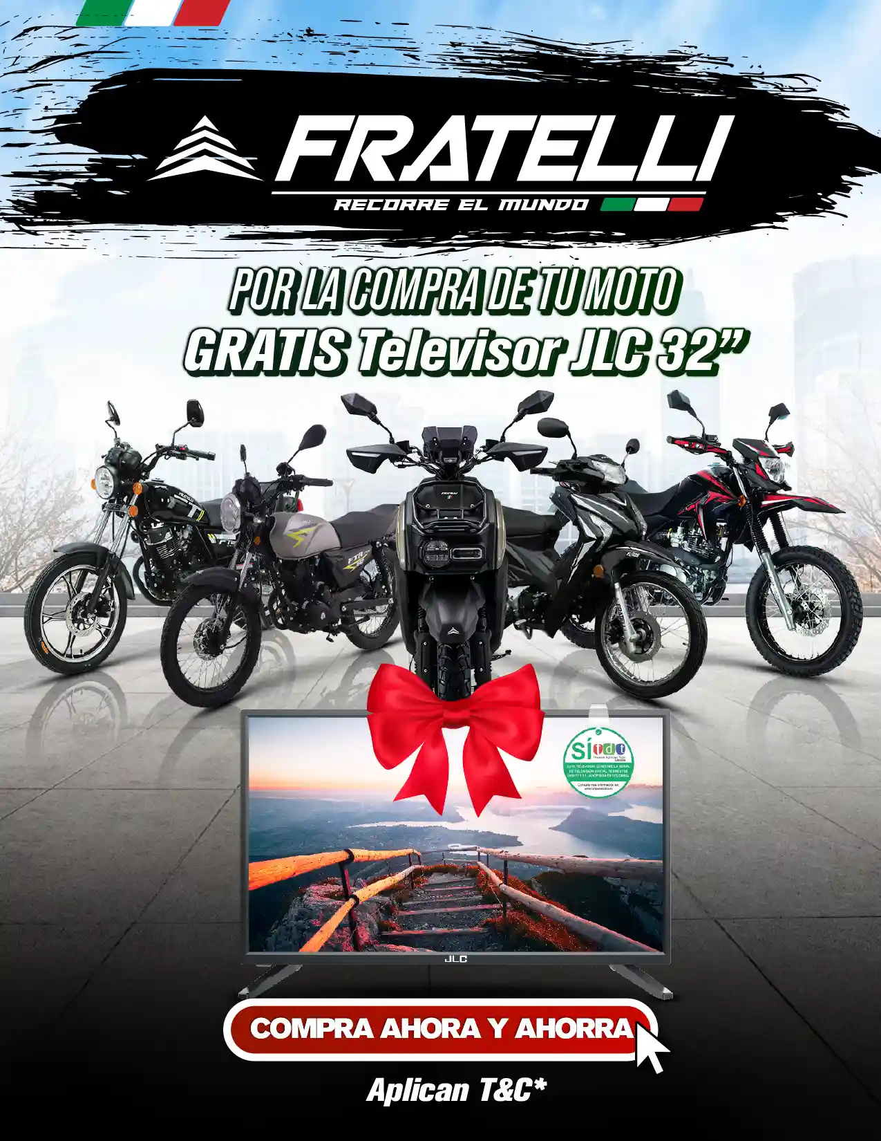 2 Llévate gratis un televisor led de 32”