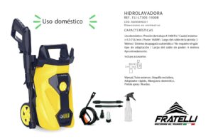 Hidrolavadora Eléctrica Fratelli