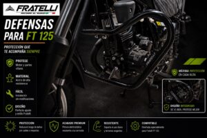 Defensas para FT 125